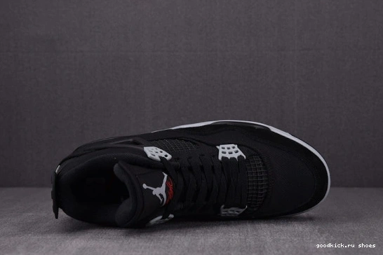 DH7138-006 SE 4 DH7138-006 Retro Jordan Canvas Black 0315